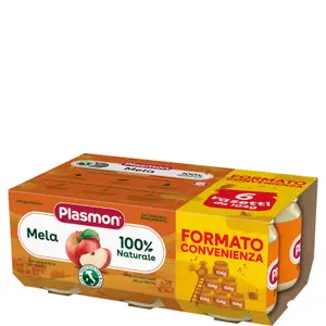 Plasmon omo Frutta 6x80 Gr Mela