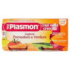 Plasmon omo Sughetti 2x80 Gr Pomodoro e Verdure