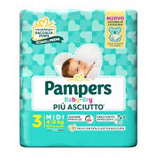 Taglia 3 (4-9 Kg) Pacco singolo,