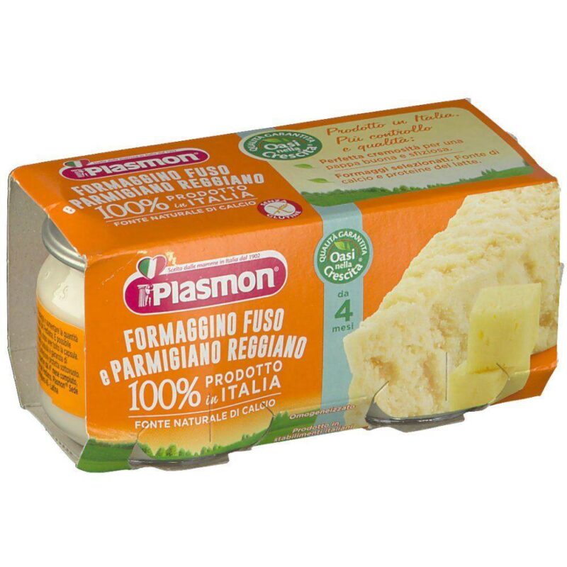 Plasmon omo Formaggi 2x80 Gr Formaggino E Parmigiano